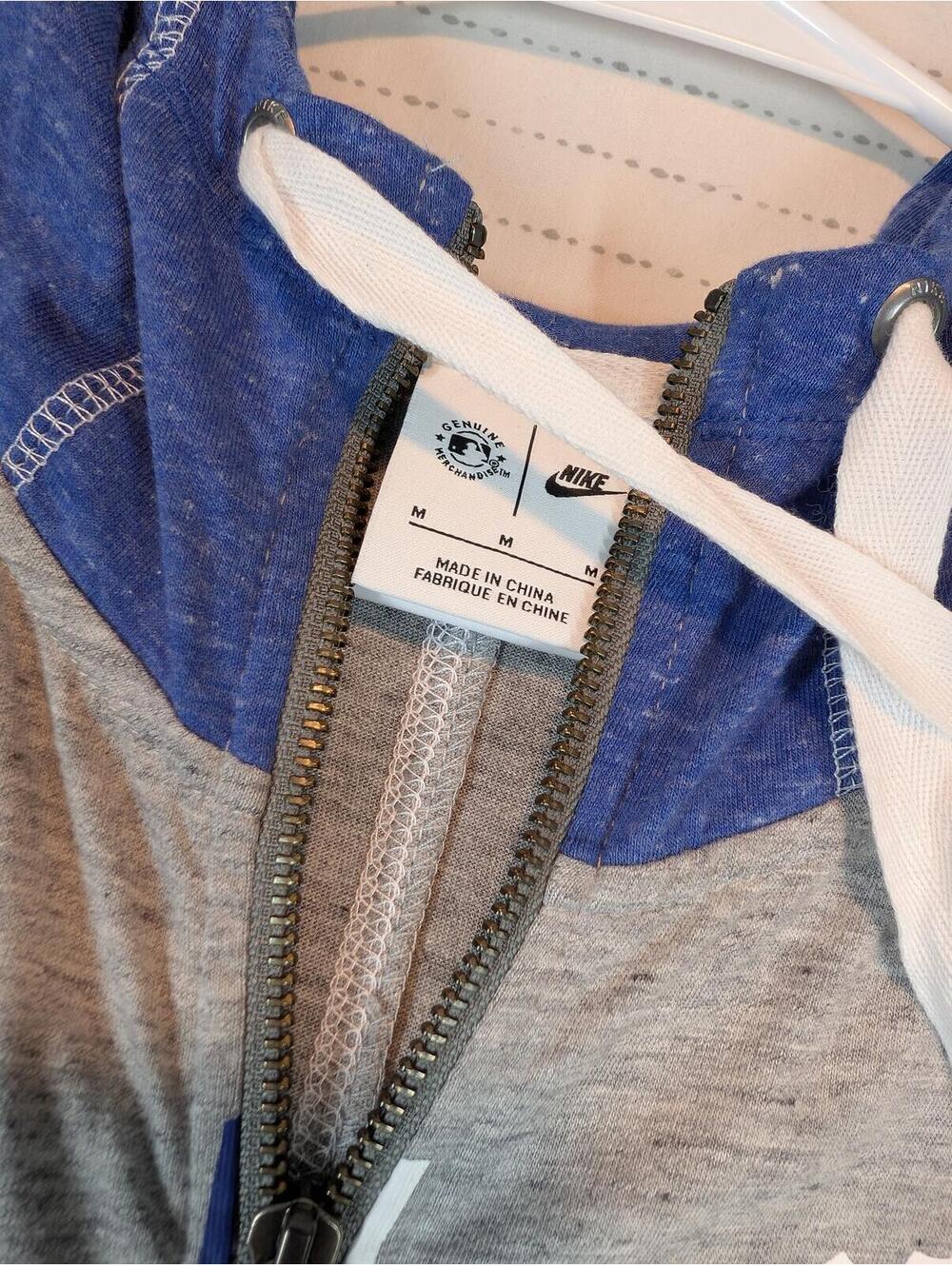 Nike Los Angeles Dodgers MLB Full Zip Hoodie Sweatshirt Jacket Womens Medium - Picture 6 of 8